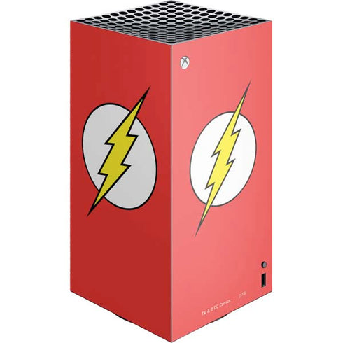 DC Comics The Flash Original Emblem XBox Series X Digital Edition Console Skin